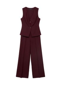 MANGO Jumpsuit 'Vesty'' Damen, bordeaux, Größe M