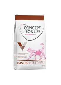 2x 10kg Veterinary Diet: Gastro Intestinal Concept for Life Katzenfutter Trocken
