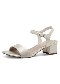 Tamaris, Femmes Sandales &agrave; lani&egrave;res, champagne