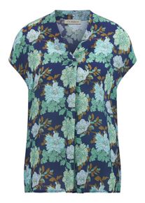 Uta Raasch - Ärmellose Bluse mit V-Ausschnitt, multicolor, Gr. 36, Viskose