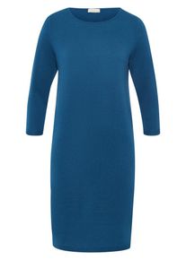 include - Strickkleid mit Schurwolle und Kaschmir, t&uuml;rkis, Gr. 46, Schurwolle