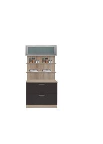 Optifit Küchenbuffet »Kalmar«, Breite 100 cm grau made_in_germany anthrazit