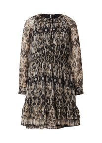 Only Kleid 'ONLViva' Damen Gr&ouml;&szlig;e 36 umbra / greige / schwarz Winterkleid