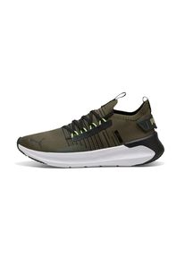 Puma, Hommes Chaussure de course, olive / noir