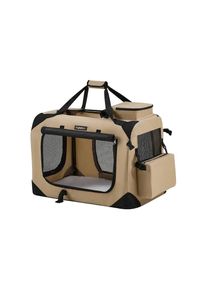 Tiertransportbox »für Hunde & Katzen S«, bis 11 kg , schwarz , FEANDREA