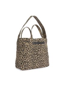 French Connection, Unisex, Shopper &raquo;Strandtasche&laquo; Schultertasche, Handtasche, Tragetasche VEGAN, leo, B/H/T: 49cm x 34cm x 16cm, Modischer Shopper mit