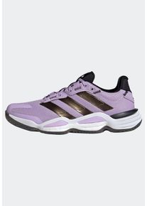 adidas Performance Sportschuh 'Stabil 16' Damen Gr&ouml;&szlig;e 48.5/49 braun / grau / lila