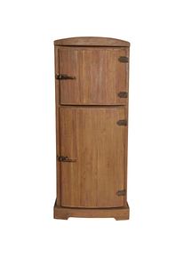 Sit Barschrank »Seadrift«, recyceltes Teak-Altholz in Kühlschrankoptik, Breite 154 cm, Vintage beige natur