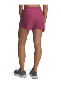 Under Armour Sportshorts 'Fly By 3' Damen, kirschrot, Gr&ouml;&szlig;e L