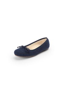 Kitz-Pichler Kitzpichler - Ballerina, blau, Gr. 37, Wärmend, Schurwolle