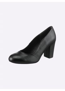 Andrea Conti Witt Damen Pumps, schwarz, Größe 37, 100% Lederimitat