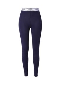 Guess, Femmes Pantalon de sport 'NEW ALINE', azur / blanc