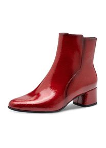 Marco Tozzi Stiefelette Damen, himbeer, Gr&ouml;&szlig;e 39