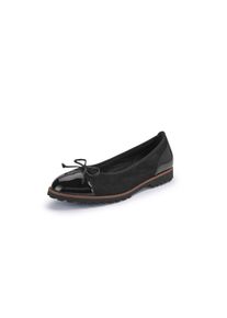 Gabor - Ballerina, schwarz, Gr. 40, Bis Größe 44, Leder