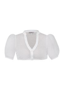 Marjo, Femmes Blouse folklorique 'Zeitlarn', blanc
