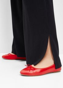 Ballerinas mit Schleife in rot, Gr&ouml;sse 39, bonprix