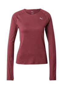 Puma, Femmes T-shirt fonctionnel 'Run Cloudspun', rouge carmin
