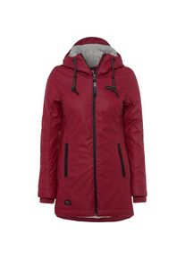 Ragwear , Regenjacke »ZUZKA RAINY O«, mit Kapuze, Wasserabweisender Regenparka , rot , Vegan, von PETA verifizierte Hybrid-Outdoorjacke "Zuzka...