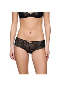 Triumph, Unisex, Hipster &raquo;That Night In Vegas&laquo; grafische Spitze, Mesh, elegant, verf&uuml;hrerische Silhouette, schwarz, 38, Slip aus Spitze und Mesh mit 