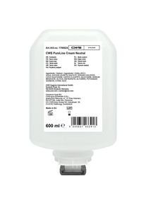 Sapone liquido PureLine Cream, conf. da 8 pz. da 600 ml, trasparente CWS