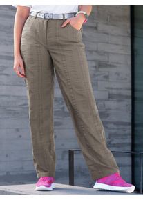KjBRAND - Hose Wash & Go Modell Babsie, beige, Gr. 52, Baumwolle