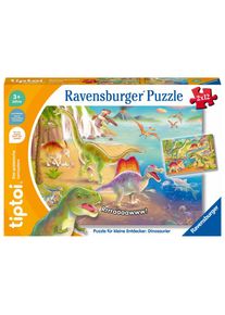 Ravensburger Lernspiel Puzzle Dinosaurier 2x12 Teile