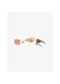Atelier DU VIN Tropfringe Set gold/silber