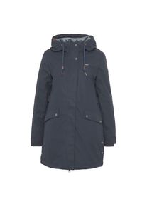 Ragwear , Parka »TINSLEY«, mit Kapuze, mit dekorativen Riegeln seitlich in der Taille , blau , Vegan, von PETA verifizierte Outdoor Jacke von Ragwear