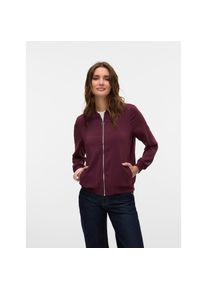 V&eacute;ro Moda Vero Moda, Unisex, Bomberjacke &raquo;VMCOCO L/S BOMBER NOOS&laquo; in modisch kurzer Form, winetasting, XL (42), &Uuml;bergangsjacke von Vero Moda