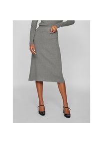Vila , Strickrock »VICOMFY A-LINE KNIT SKIRT- NOOS« , grau , Klassischer Strickrock von Vila