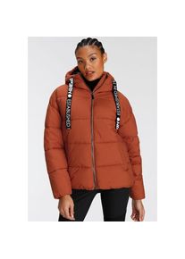 Icepeak , Steppjacke »VACHA« mit Kapuze , orange , Leichte und wasserabweisende Steppjacke für optimalen Schutz bei Übergangswetter