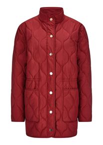 Anna Aura - Steppjacke, rot, Gr. 52, Kunstfaser