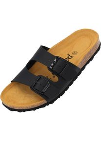Palado Pantolette 'Milos' Damen, schwarz, Größe 37