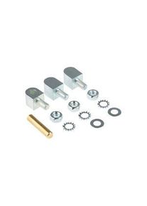 Pinet Block Hinge, Bolt-On Fixing, 49mm, Steel - 72-A-3857