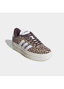 adidas Sportswear, Unisex, adidas Sportswear Sneaker &raquo;VL COURT BOLD&laquo; mit Leo Print, magic beige, cloud wei&szlig;, shadow braun, 40, Eine wilde Version 