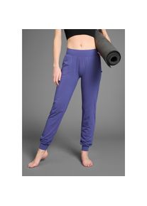 OCEAN SPORTSWEAR , Yogahose »Soulwear - Yoga & Relax Pants - Loose Fit«, Seitliche Eingrifftaschen und Bündchen für bequemen Sitz , blau , Yogahose...
