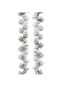 LeGer Home by Lena Gercke, LeGer Home by Lena Gercke Winterliche Kunstpflanze &raquo;Jilien, Weihnachtsdeko, Weihnachtsgirlande&laquo; Girlande, beschneit, L&auml;nge 