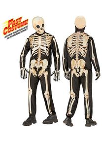 Widmann Costume veloce - Scheletro per bambini