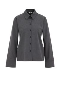 WE Fashion Bluse Damen Gr&ouml;&szlig;e XXXL grau