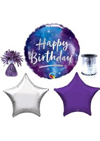 Bouquet de ballons anniversaire galactique
