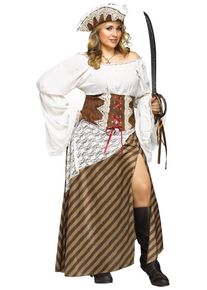 Costume corsaro curvy