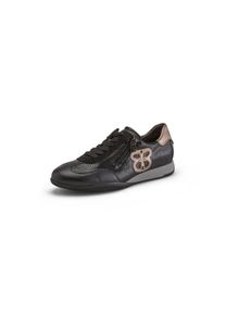 Basler by Waldläufer - Sneaker Pamela, schwarz, Gr. 38, Orthopädische Einlagen, Leder
