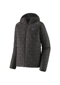 Patagonia - Nano Puff Hoody - Kunstfaserjacke Gr XS grau/schwarz