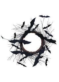 Fledermaus Tür-Kranz 30 cm