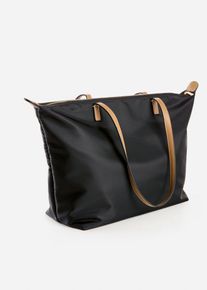 Nylon Shopper in schwarz, Grösse 31,5x34 cm, bonprix