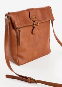 Umhängetasche in braun, Grösse 34x24 cm, bonprix