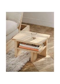 Karup Design Beistelltisch »Japan Side Table, kompakt, stilvoll, funktional, Made in Europe«, vielseitig einsetzbar, aus massivem FSC -zertifiziertes Massivholz...