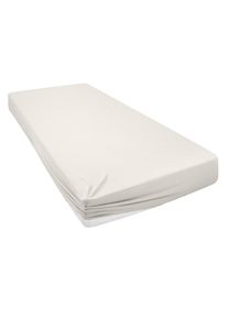 Spannbettlaken »Cremona, in den Qualitäten: Baumwolle mit Elastan oder Biber«, Premium Qualität, Grösse ab 90x200 cm , beige , Home Affaire
