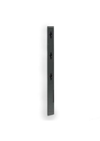 Inosign , Garderobenpaneel »TANKO, Garderobenpaneel,Garderobenleiste«, mit 3 Klapphaken,hochglanz lackiert, 15x2x170 cm (1 St.) , grau , Made in...