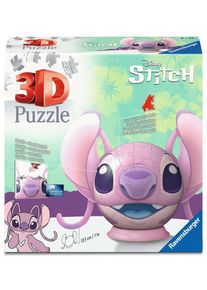 Ravensburger Puzzle-Ball Disney Stitch - Angel mit Ohren - Konstruktionsspiel - ab 6 Jahre
